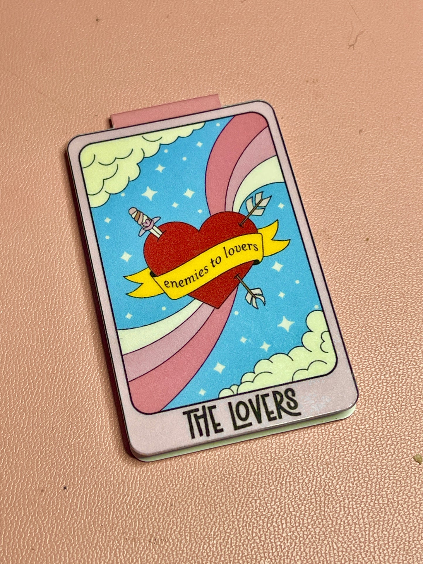 Magnetic Bookmark: The Lovers