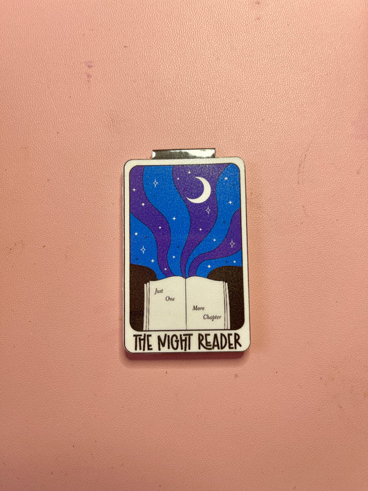 Magnetic Bookmark: The Night Reader
