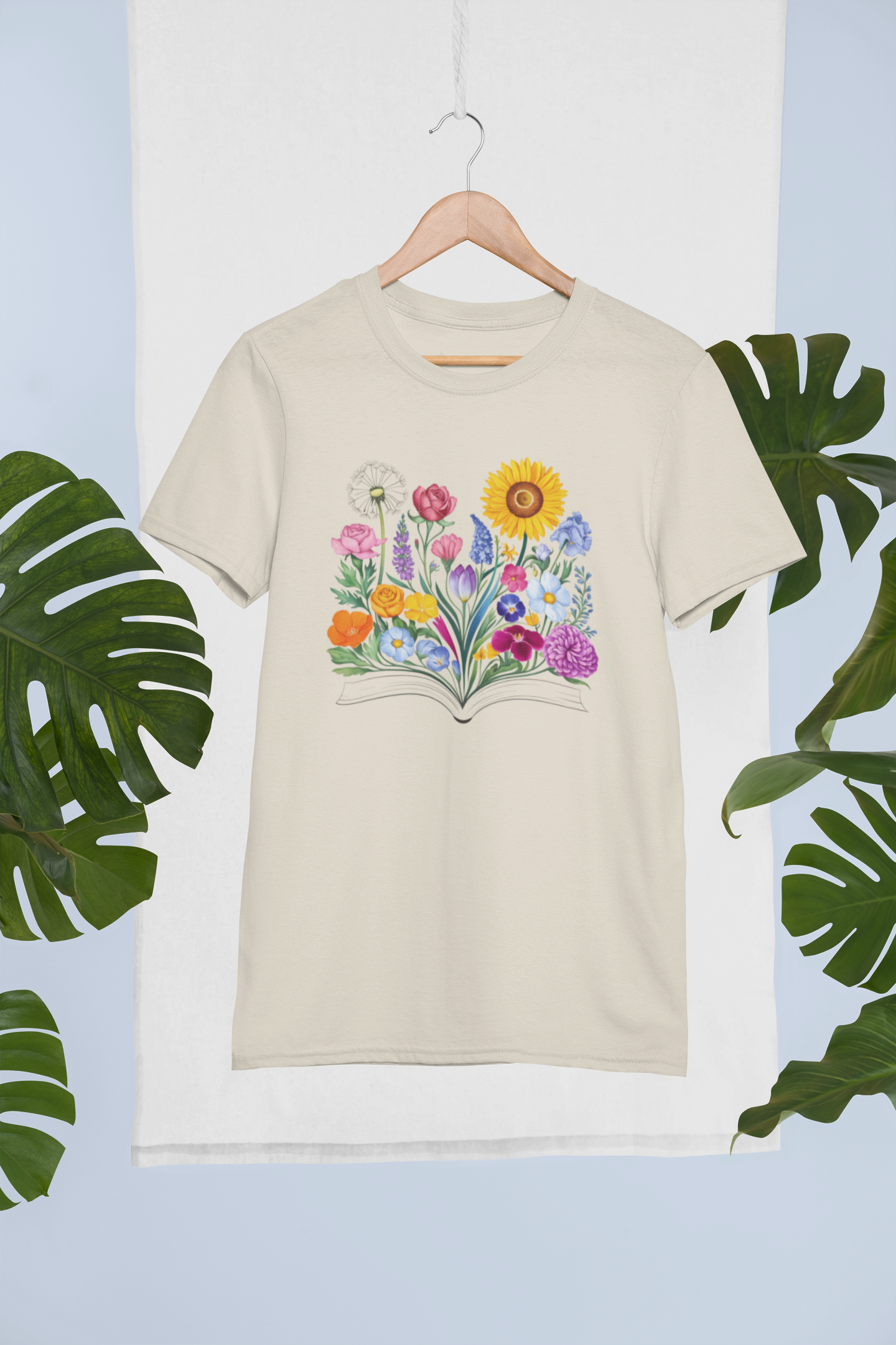 Spring Into Books β T-Shirt πΈπ