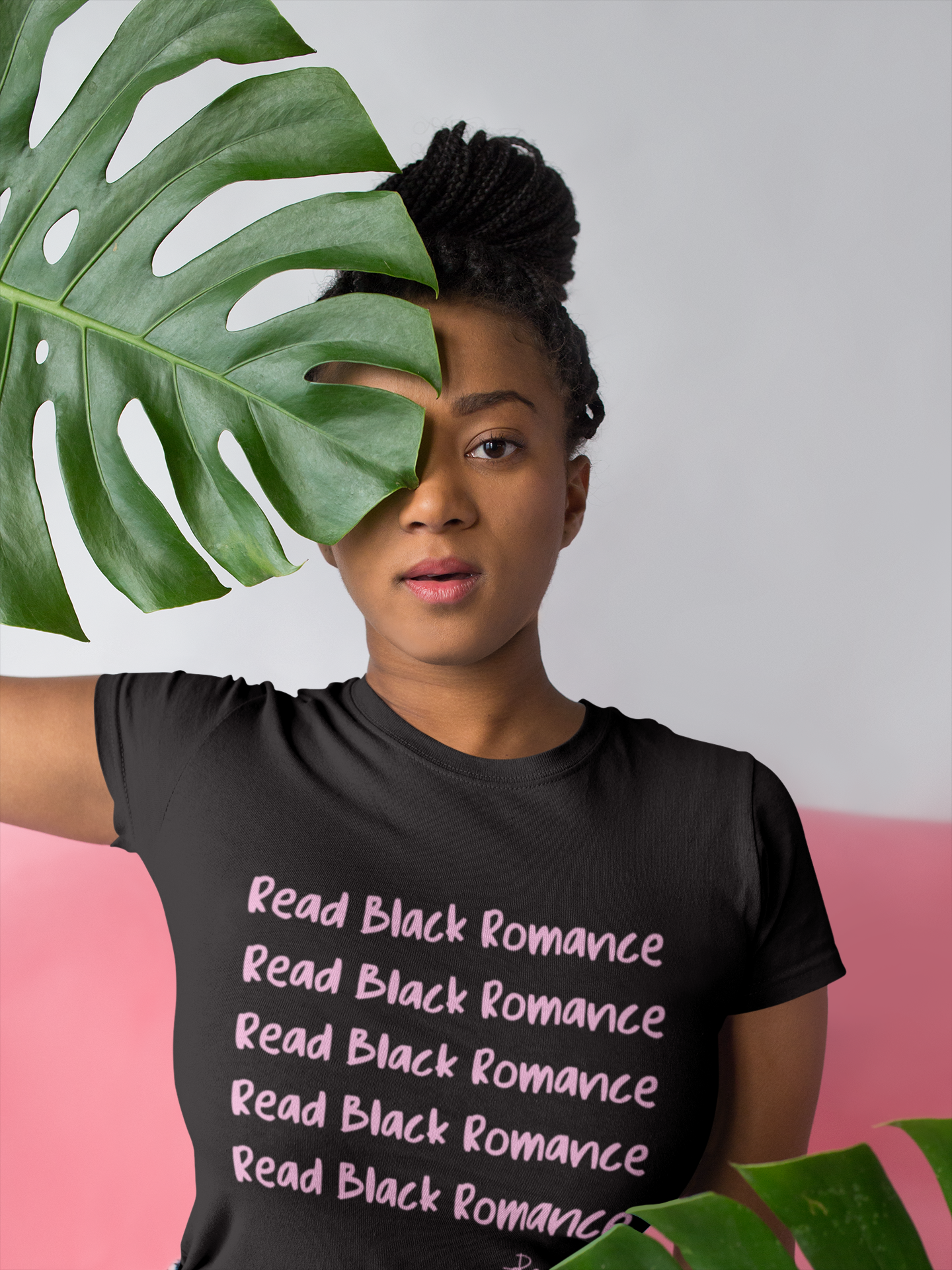 T-shirt Read Black Romance x 5"