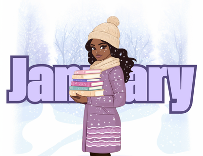 A Very Book-ish 2025 Calendar!!