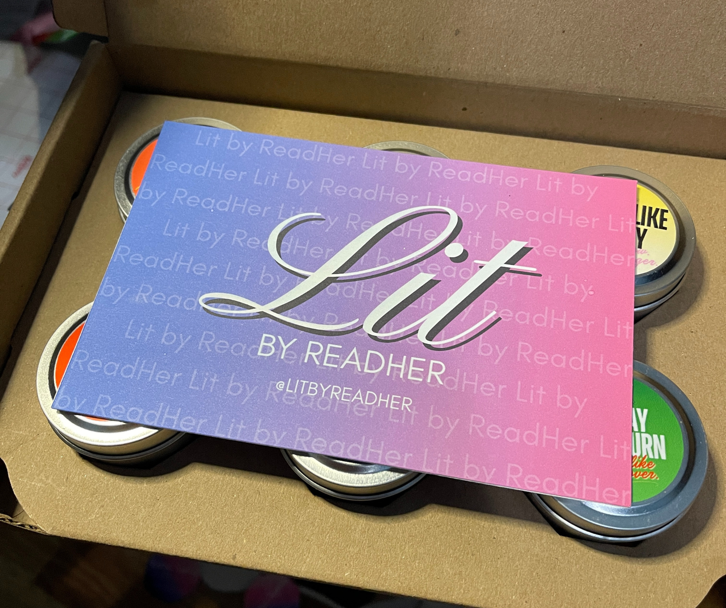 ✨ Lit by ReadHer Candle Discovery Kit - Cyber Monday Sale!