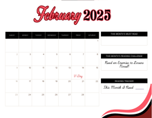 Load image into Gallery viewer, A Very Book-ish 2025 Calendar!!
