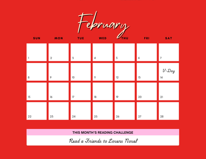 ReadHer 2026 Bookish Calendar