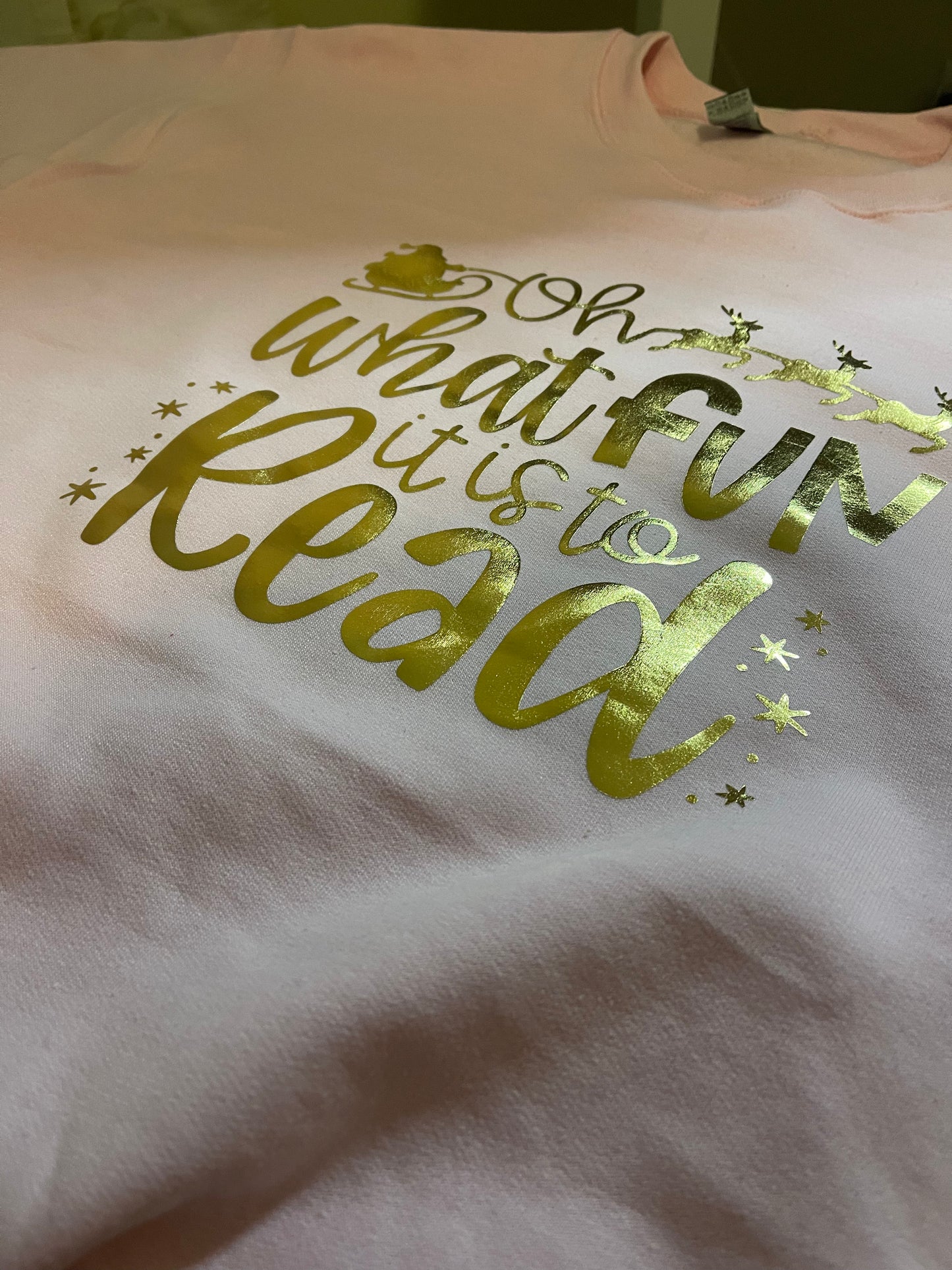 Oh What Fun It Is To Read -  Crewneck