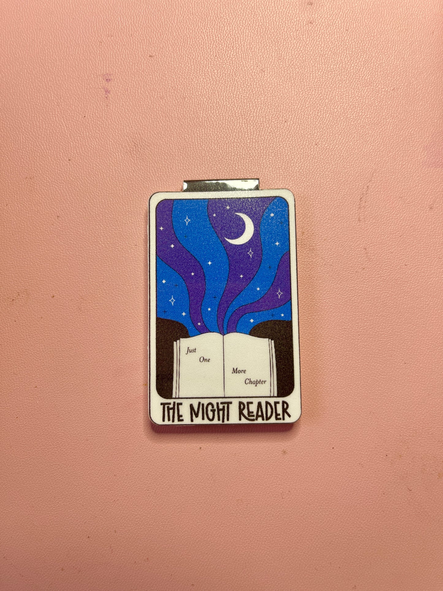 Magnetic Bookmark: The Night Reader
