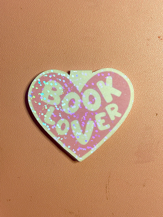 Magnetic Bookmark: Book Lover