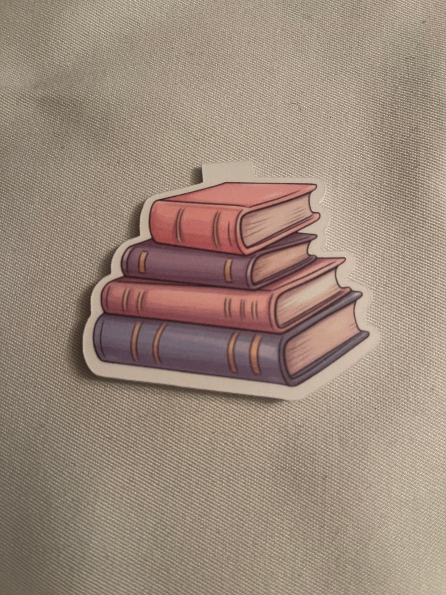 Magnetic Bookmark: The Book Stack!!