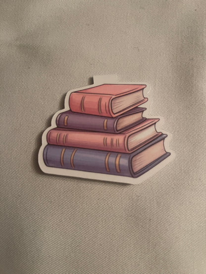 Magnetic Bookmark: The Book Stack!!