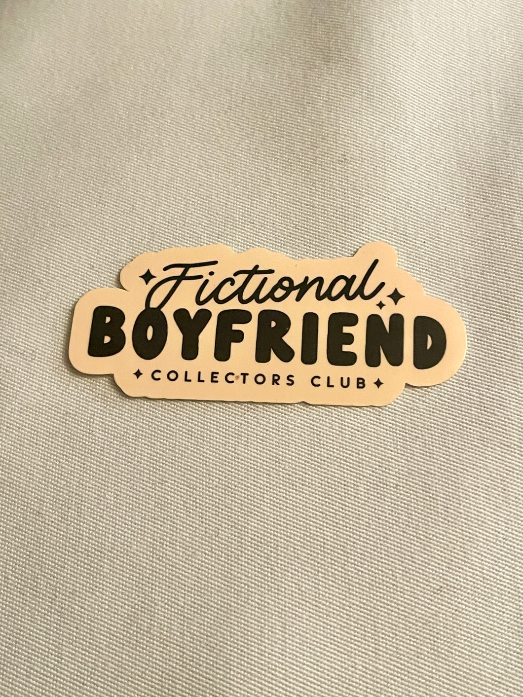 Sticker: Fictional Boyfriend Collector