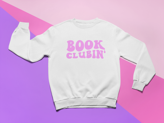 Sweatshirt: Book Clubin
