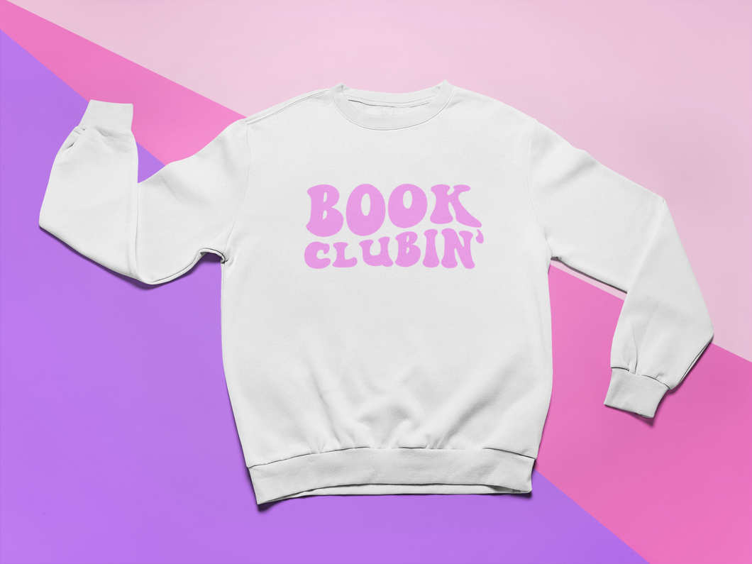 Sweatshirt: Book Clubin
